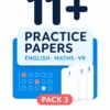 GL 11+ Practice Papers - Safe Area Pack 3 GL 11+ Practice Papers