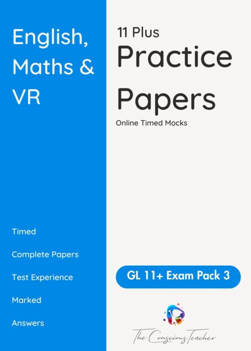 GL 11+ Mock Exam (Pack 3)