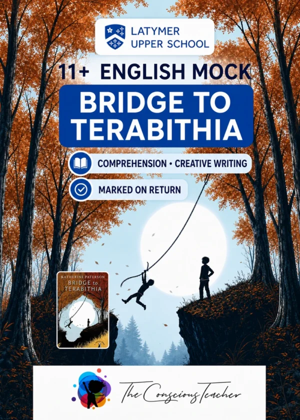 Latymer 11+ English Mock - Bridge to Terabithia Latymer 11+ English Mock - Bridge to Terabithia