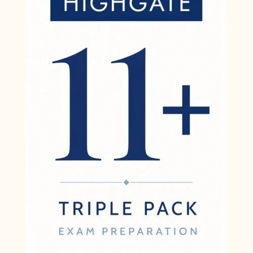 Highgate School 11+ Triple Pack Highgate School 11+ Triple Pack