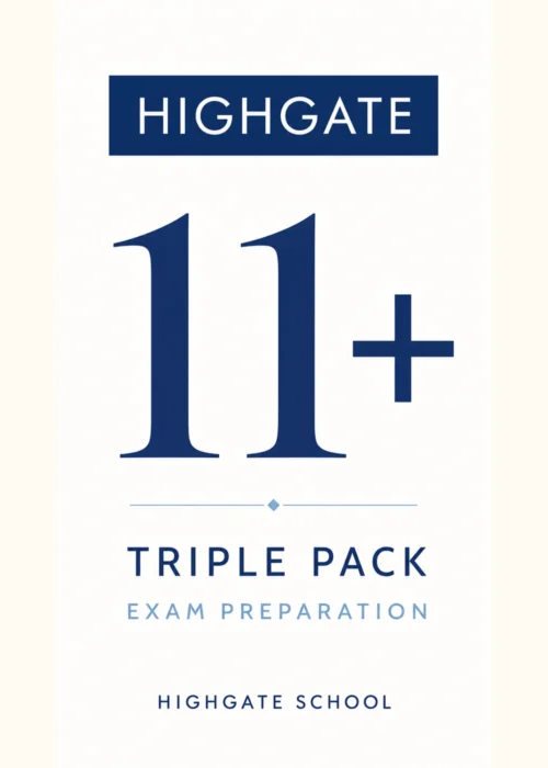 Highgate School 11+ Triple Pack