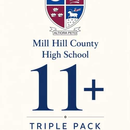 Mill Hill County High School 11+ Triple Pack
