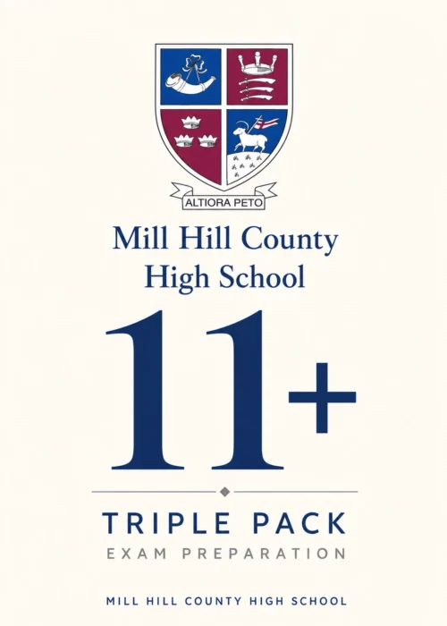Mill Hill County High School 11+ Triple Pack