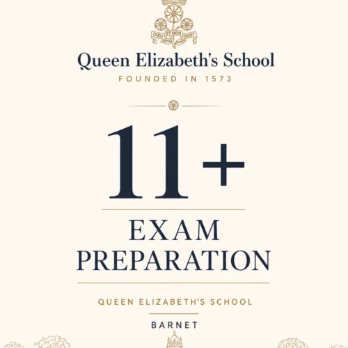 Queen Elizabeth School 11+ Exam Preparation - Full Width