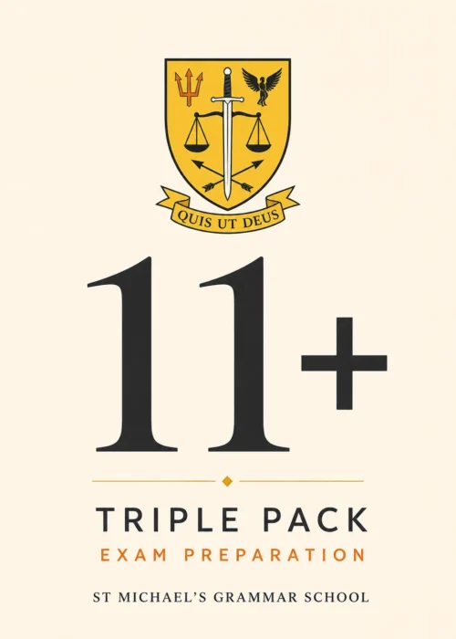 St Michael Grammar School 11+ Triple Pack