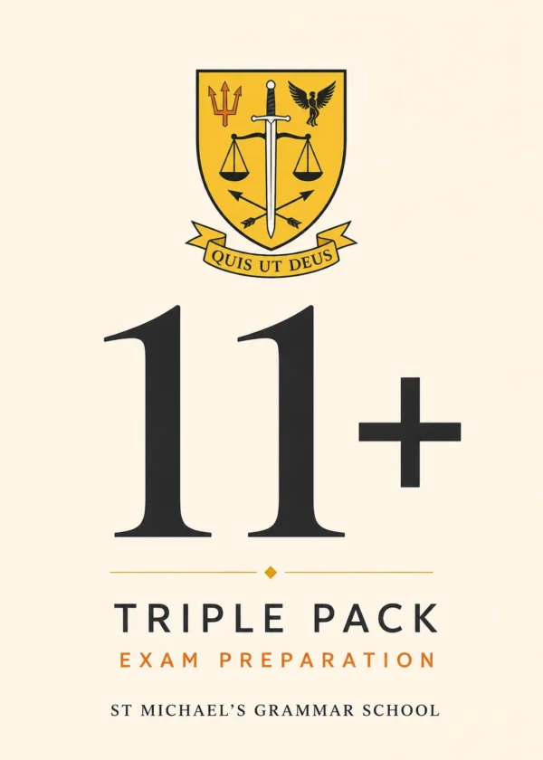 St Michael Grammar School 11+ Triple Pack St Michael Grammar School 11+ Triple Pack